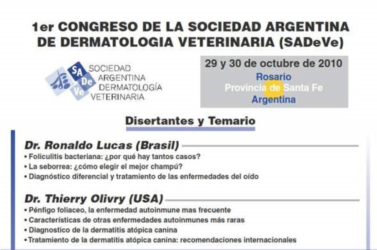 1° Congreso SADeVe